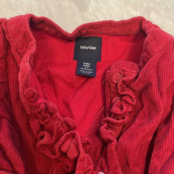 Red infant dress - Picture 2 of 2